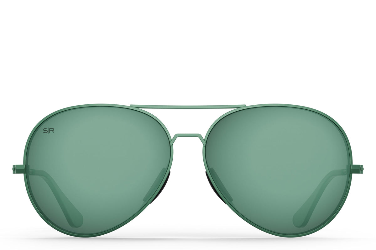 Tangle Free Aviator - Agave Polarized